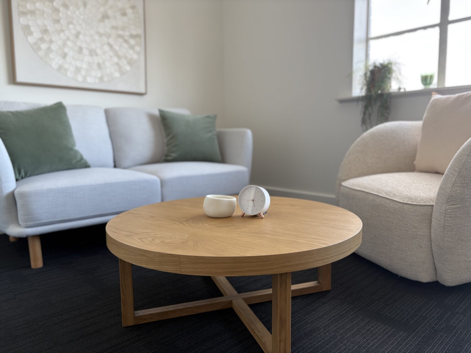 Glen Iris Peaceful Mind Psychology room